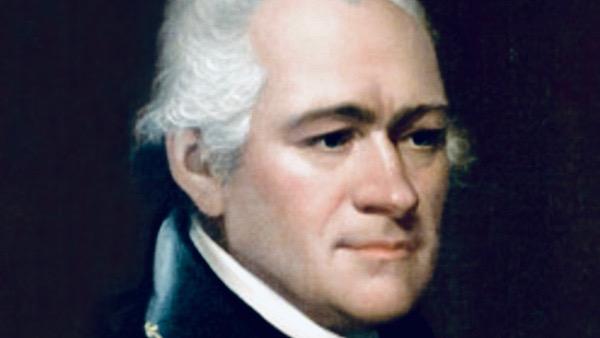 Alexander Hamilton portrait by Ezra Ames cropped