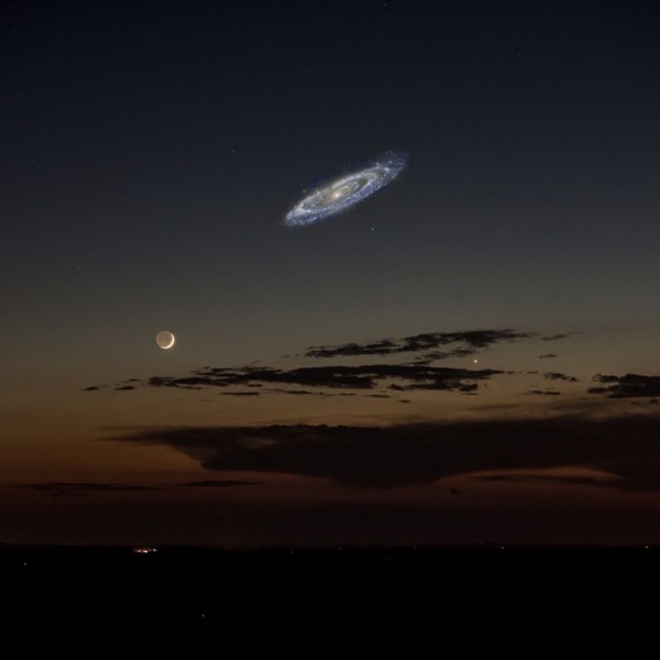 Andromeda galaxy actual size sq e1602610450276