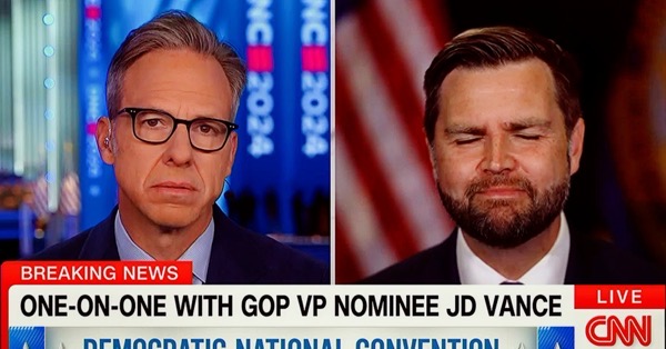 Jake Tapper Straight Up Asks Vance If Trump Fans Hunting Pence For Execution Gives Him Any Reservations.